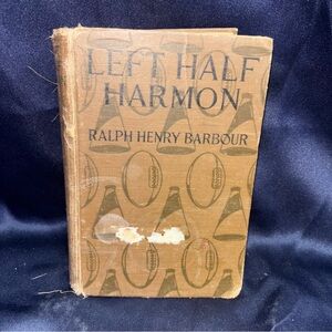 Vintage 'Left Half Harmon' Book by Ralph Henry Barbour